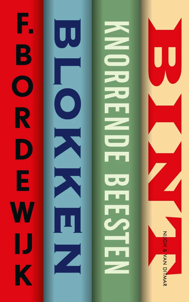Blokken, Knorrende beesten, Bint – F. Bordewijk – boek cover