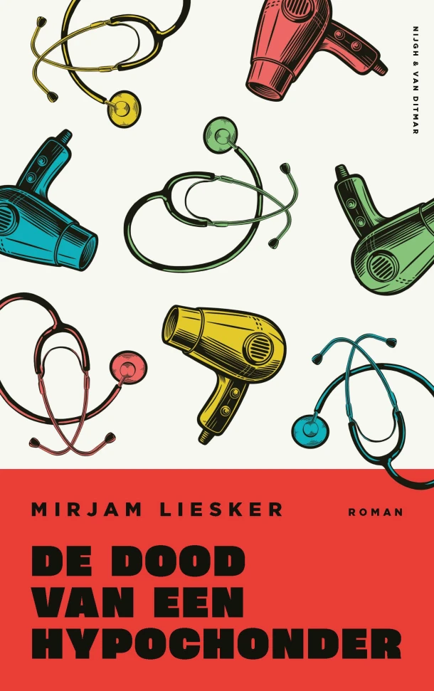 De dood van een hypochonder – Mirjam Liesker – boek cover