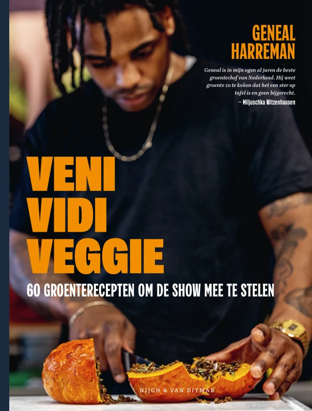 Veni, vidi, veggie – Geneal Harreman – boek cover