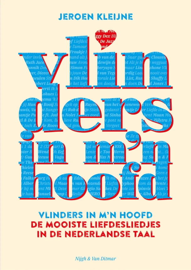 Vlinders in m'n hoofd – Jeroen Kleijne – boek cover
