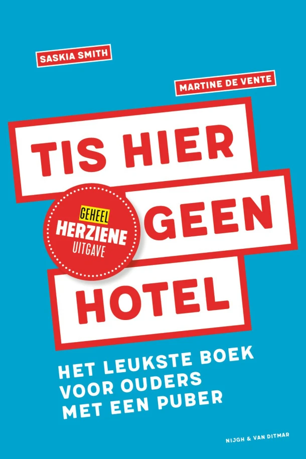 Tis hier geen hotel – Saskia Smith – boek cover