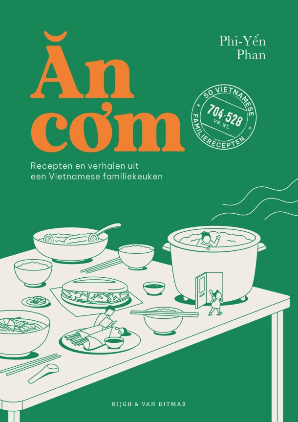 An com: Recepten en verhalen uit een Vietnamese familiekeuken – Phi-Yen Phan – boek cover