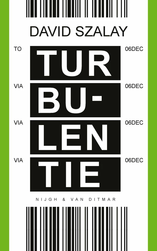 Turbulentie – David Szalay – boek cover
