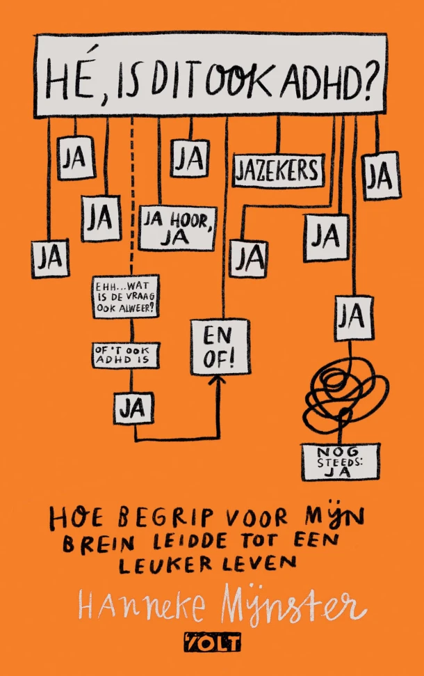 Hé, is dit ook ADHD? – Hanneke Mijnster – boek cover