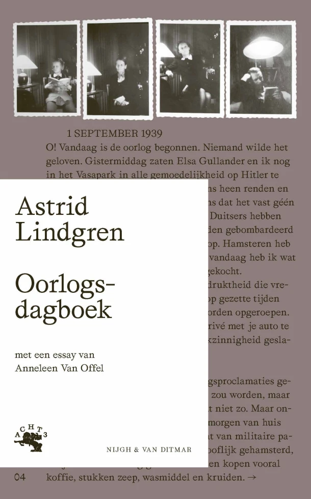 Oorlogsdagboek – Astrid Lindgren – boek cover