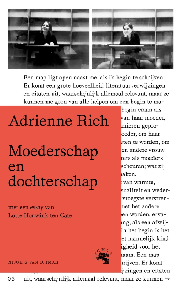 Moederschap en dochterschap – Adrienne Rich – boek cover