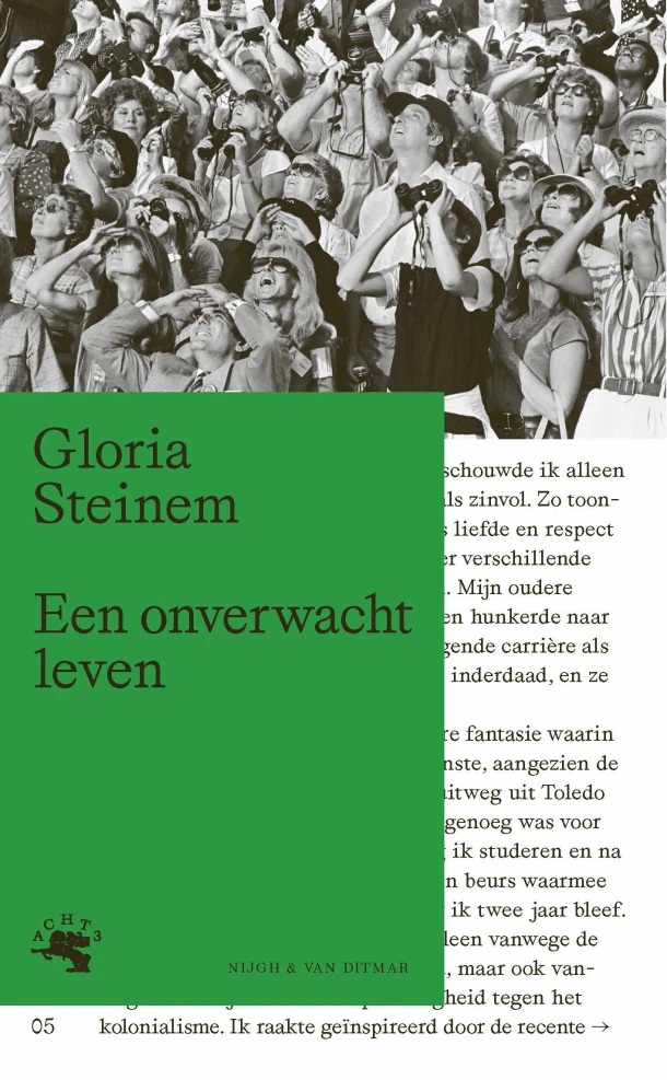 Een onverwacht leven – Gloria Steinem – boek cover