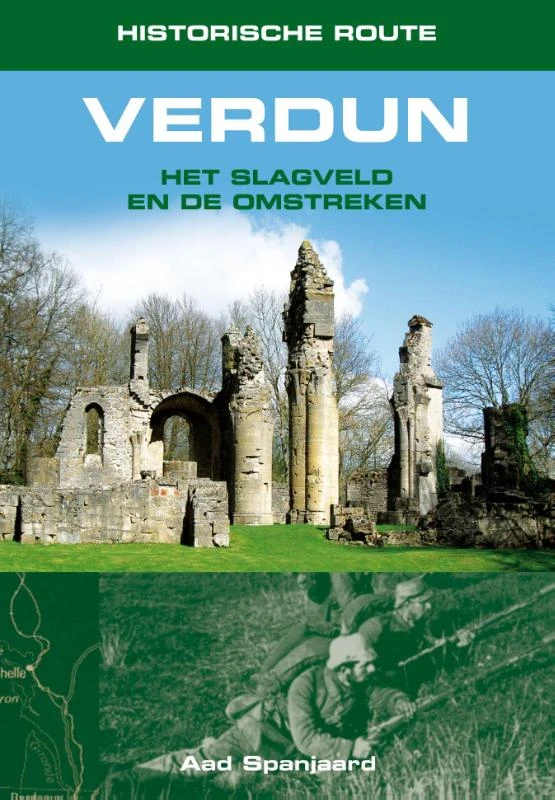 Historische route Verdun ā Aad Spanjaard ā boek cover