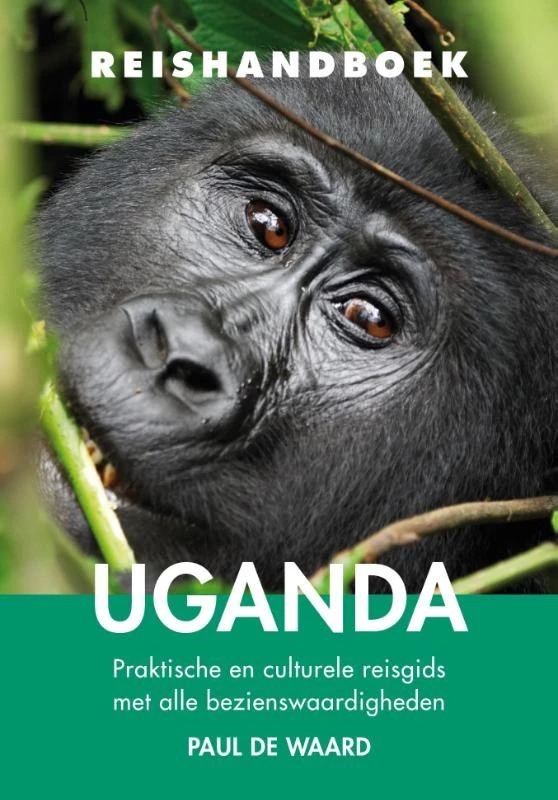Reishandboek Uganda – Paul de Waard – boek cover