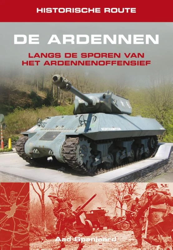 Historische route de Ardennen ā Aad Spanjaard ā boek cover