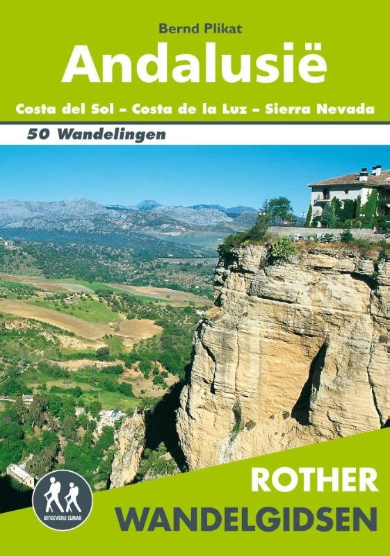 Rother wandelgids Andalusië – Bernd Plikat – boek cover