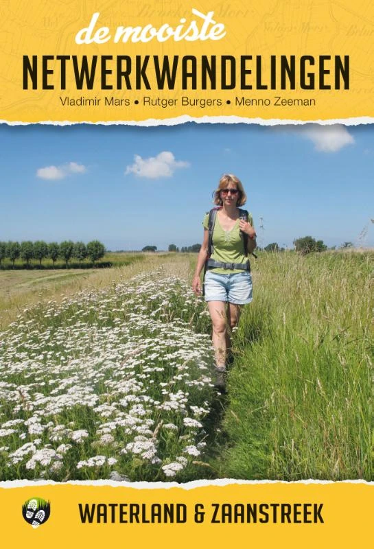De mooiste netwerkwandelingen: Waterland & Zaanstreek – Vladimir Mars – boek cover