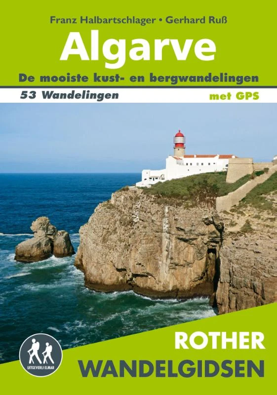 Rother wandelgids Algarve – Franz Halbartschlager – boek cover