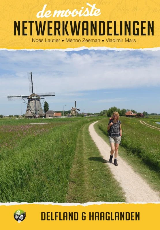 De mooiste netwerkwandelingen: Delfland en Haaglanden – Noes Lautier – boek cover