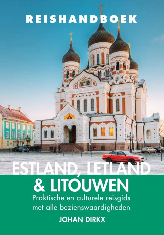Reishandboek Estland, Letland en Litouwen – Johan Dirkx – boek cover