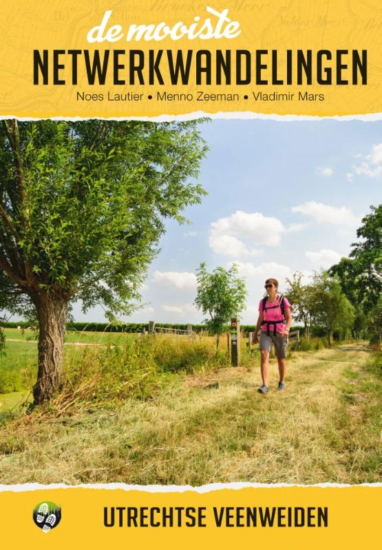 De mooiste netwerkwandelingen: Utrechtse Veenweiden – Noes Lautier – boek cover