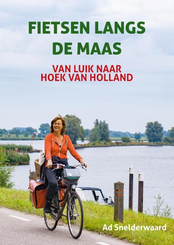 Fietsen langs de Maas – Ad Snelderwaard – boek cover