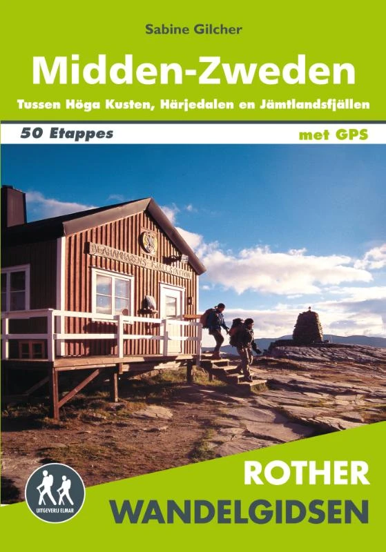 Rother wandelgids Midden-Zweden – Sabine Gilcher – boek cover