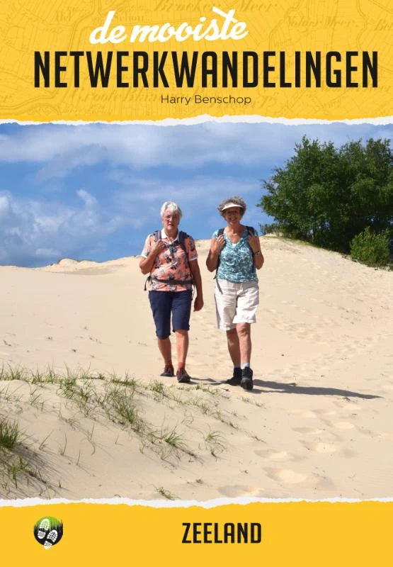 De mooiste netwerkwandelingen Zeeland – Harry Benschop – boek cover