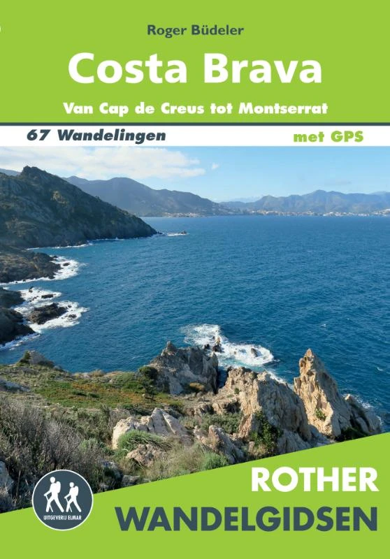 Rother wandelgids Costa Brava – Roger Büdeler – boek cover