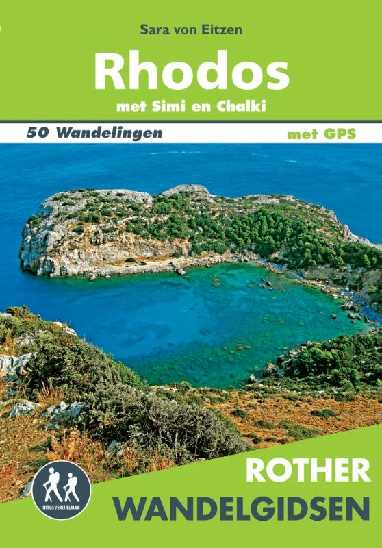 Rother wandelgids Rhodos – Sara von Eitzen – boek cover