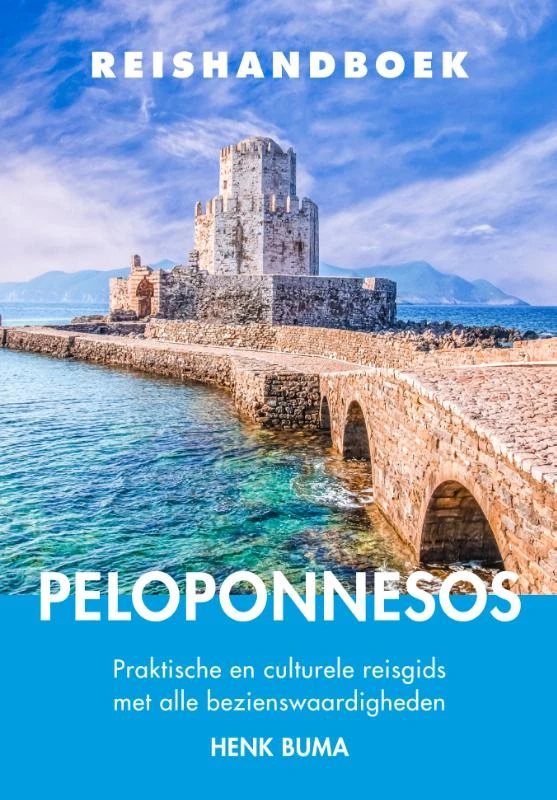 Reishandboek Peloponnesos – Henk Buma – boek cover