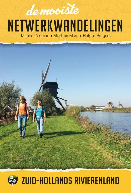 De mooiste netwerkwandelingen: Zuid-Hollands rivierenland – Menno Zeeman – boek cover