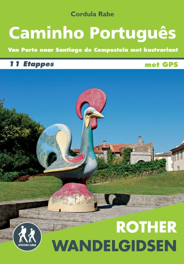 Rother wandelgids Caminho Português – Cordula Rabe – boek cover