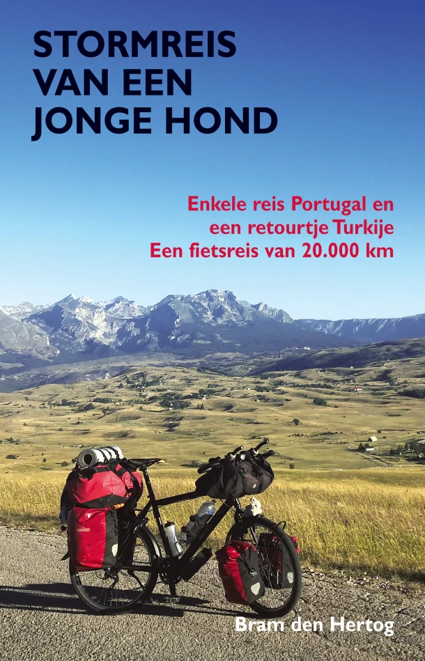 Stormreis van een jonge hond – Bram den Hertog – boek cover