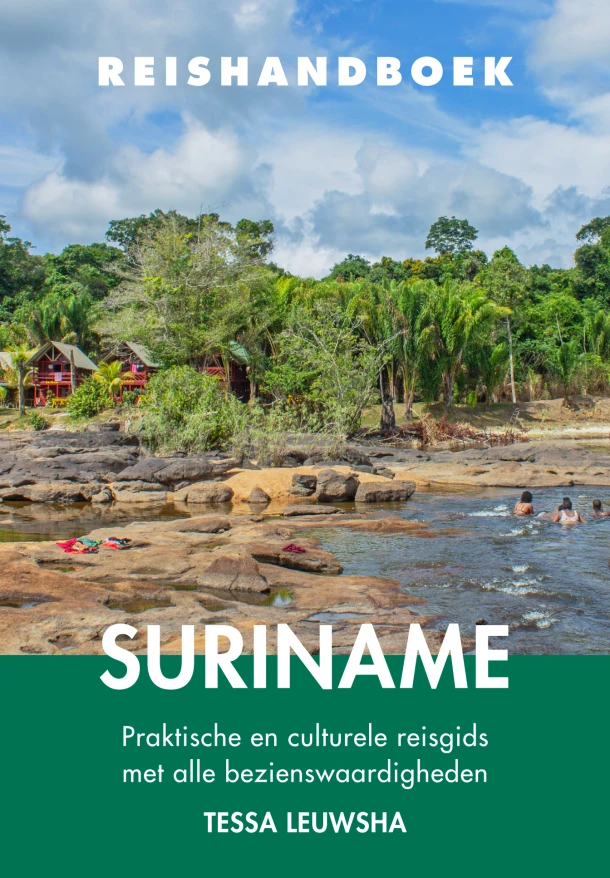 Reishandboek Suriname – Tessa Leuwsha – boek cover
