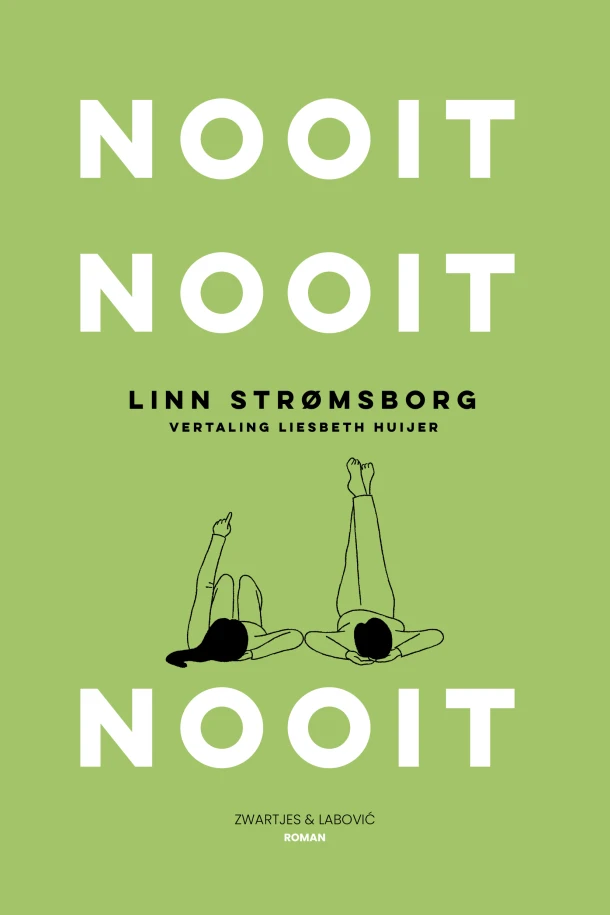 Nooit, nooit, nooit – Linn Strømsborg – boek cover