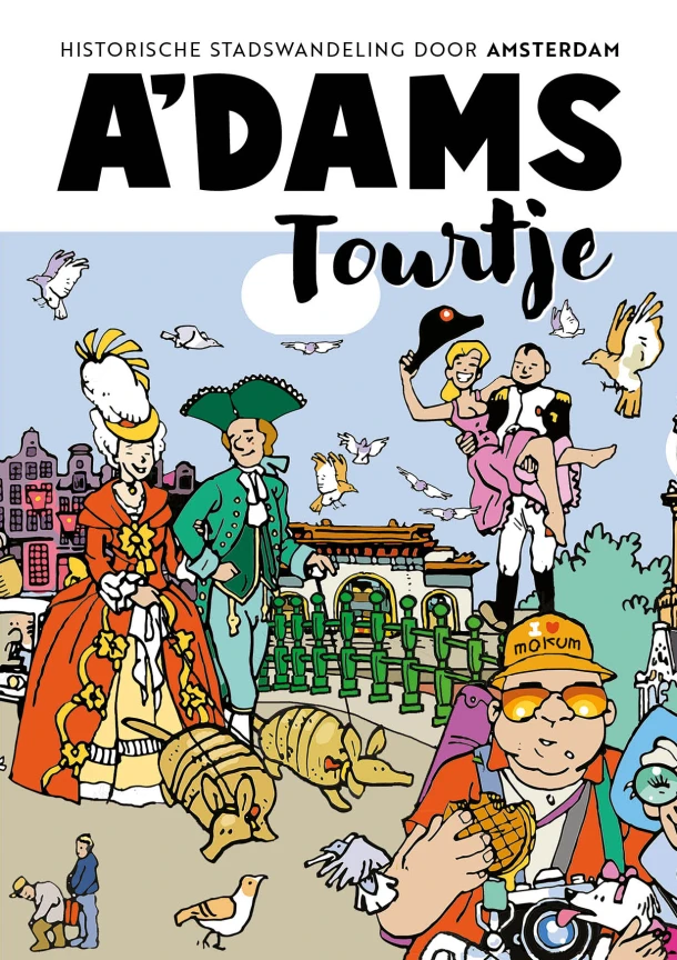 A'dams Tourtje – Roos Hamelink – boek cover