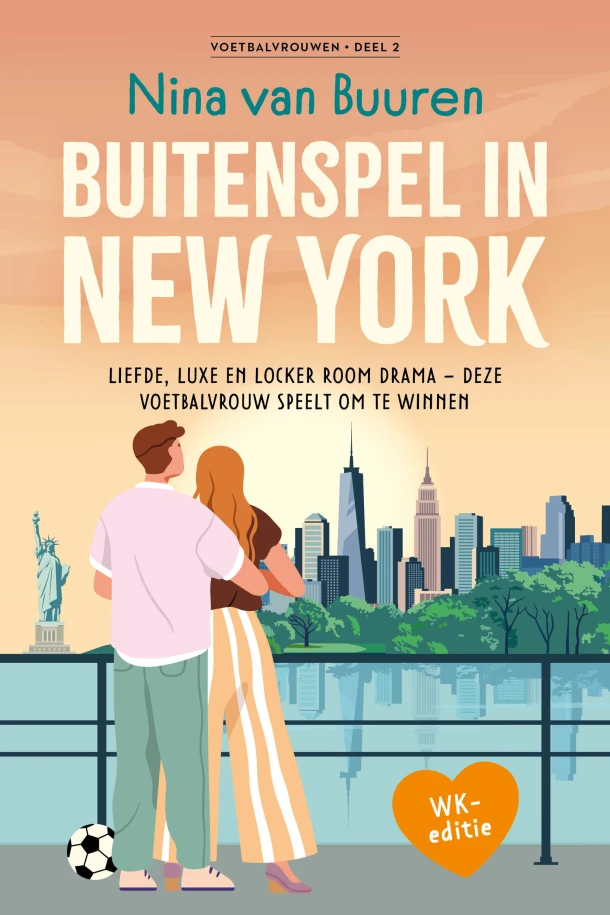 Buitenspel in New York – Nina van Buuren – boek cover