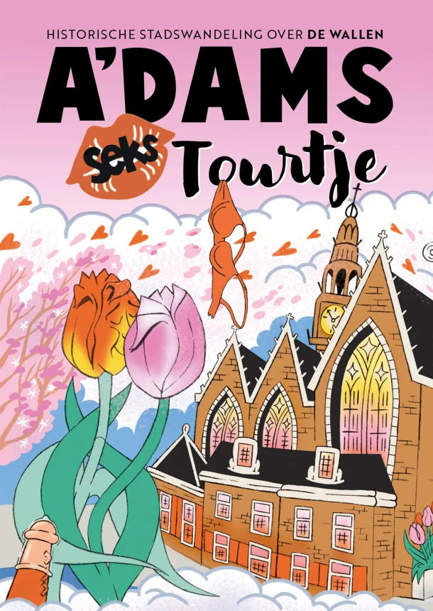 A'dams Seks Tourtje – Roos Hamelink – boek cover
