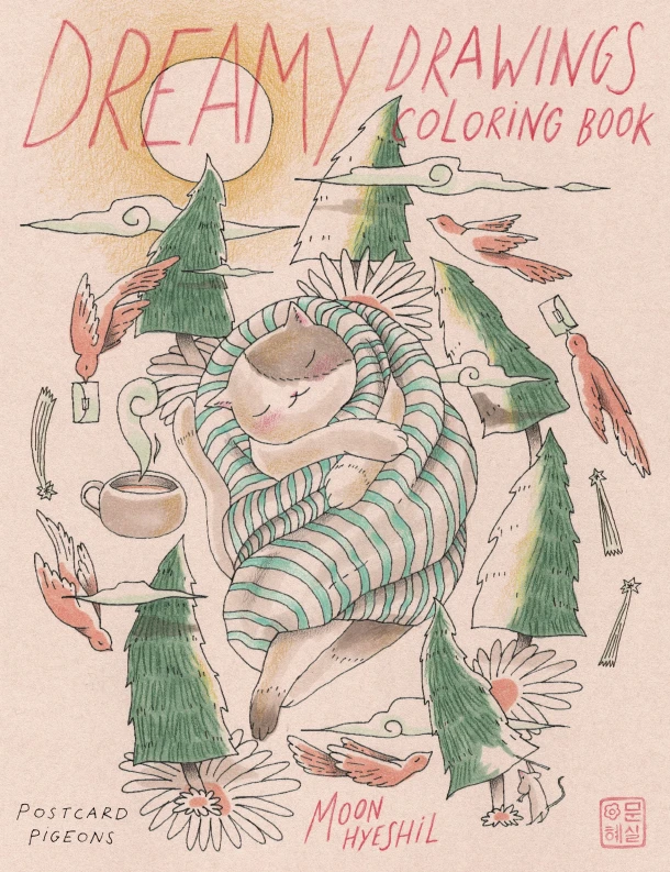 Postcard Pigeons – Moon Hyeshil – boek cover