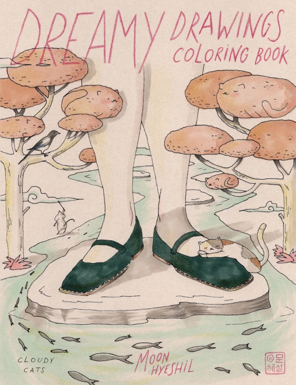 Cloudy Cats – Moon Hyeshil – boek cover