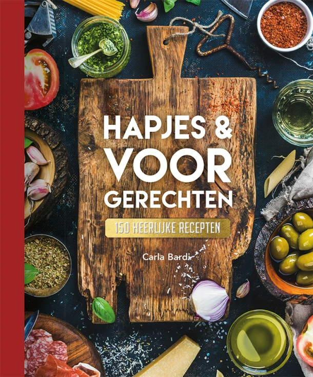 Hapjes & Voorgerechten - 150 recepten – Carla Bardi – boek cover