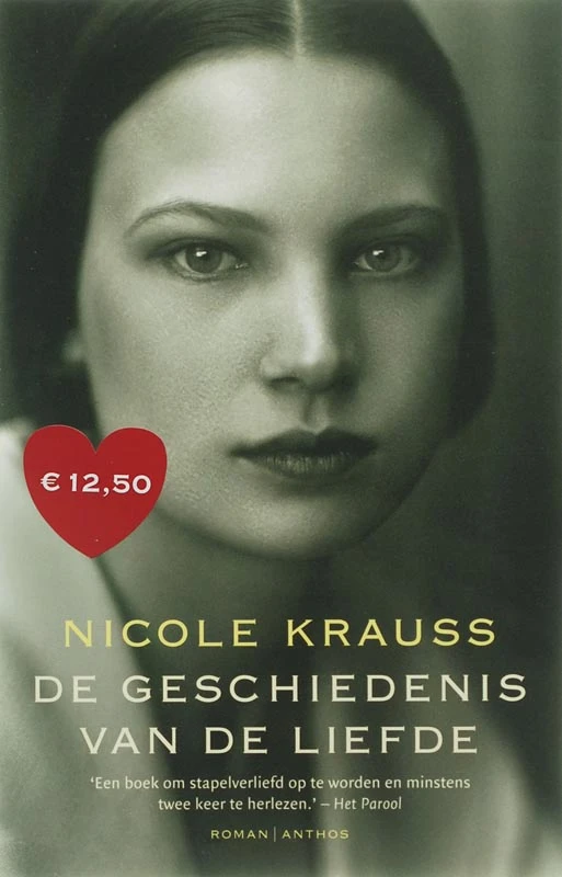 De geschiedenis van de liefde – Nicole Krauss – boek cover