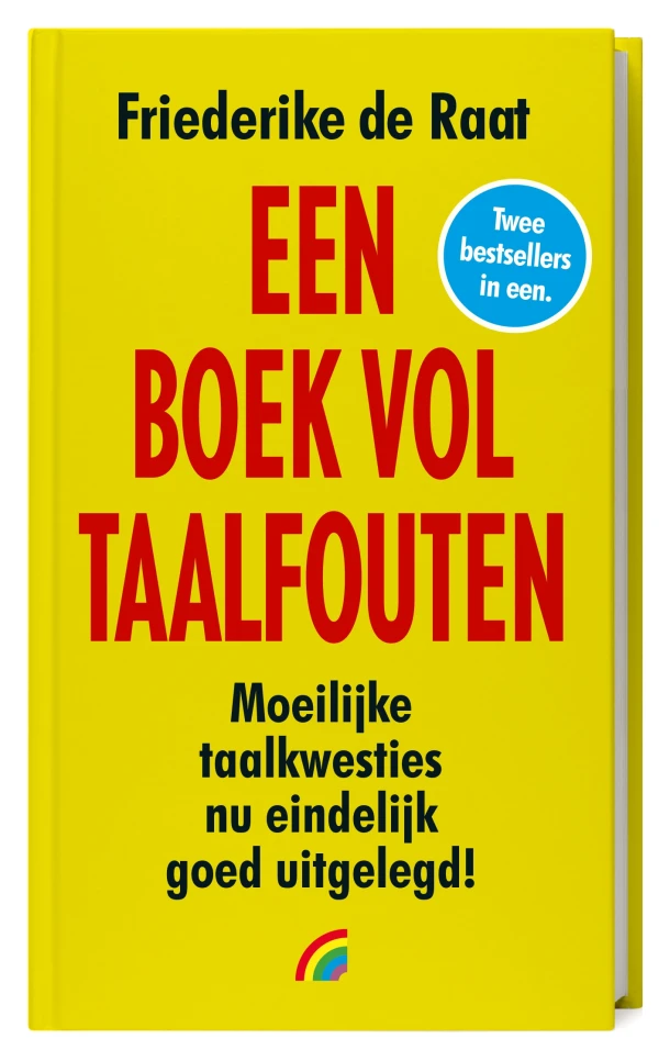 Een boek vol taalfouten – Friederike de Raat – boek cover