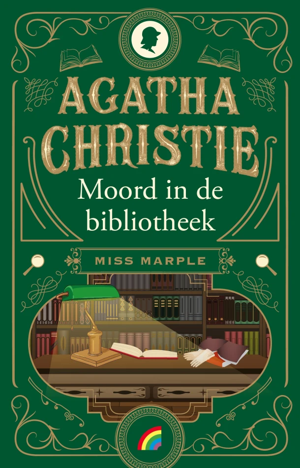 Moord in de bibliotheek – Agatha Christie – boek cover