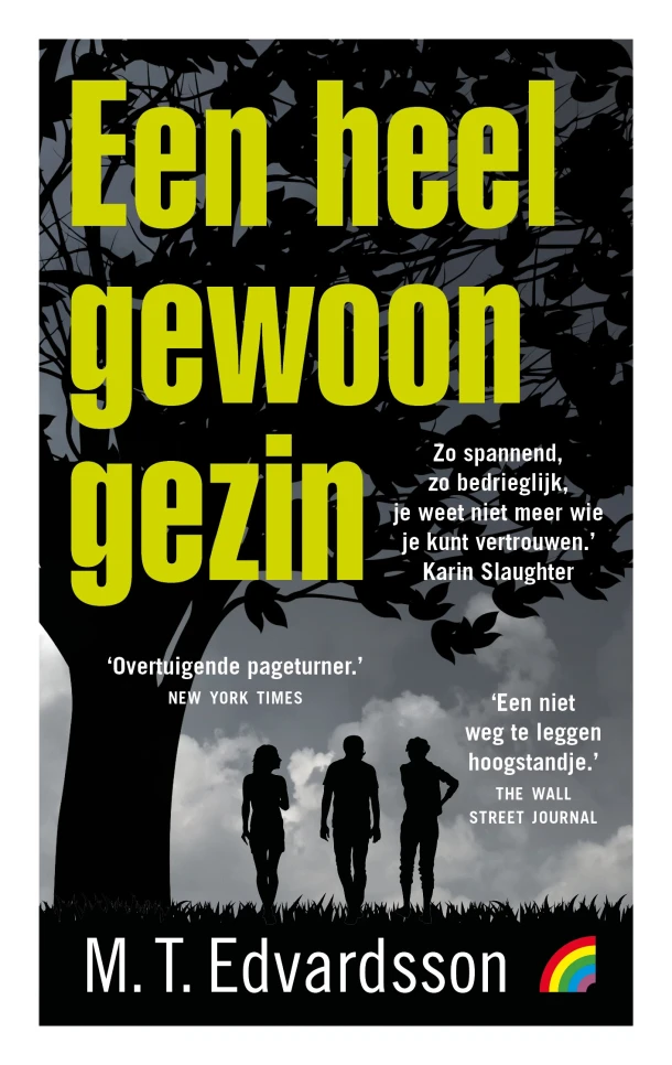 Een heel gewoon gezin – Mattias Edvardsson – boek cover