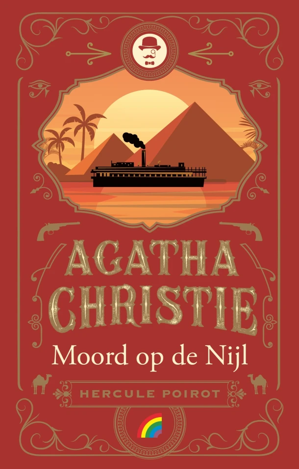 Moord op de nijl – Agatha Christie – boek cover