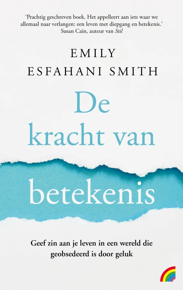 De kracht van betekenis – Emily Esfahani Smith – boek cover