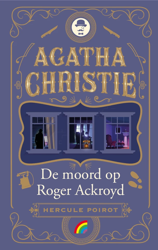 De moord op Roger Ackroyd – Agatha Christie – boek cover