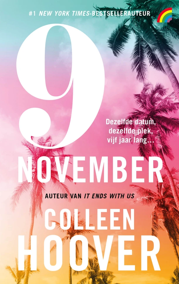 9 november – Colleen Hoover – boek cover