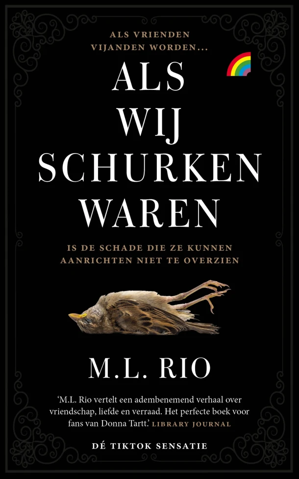 Als wij schurken waren – M.L. Rio – boek cover
