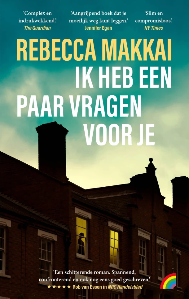 Ik heb een paar vragen voor je – Rebecca Makkai – boek cover