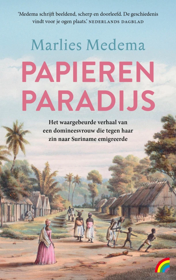 Papieren paradijs – Marlies Medema – boek cover