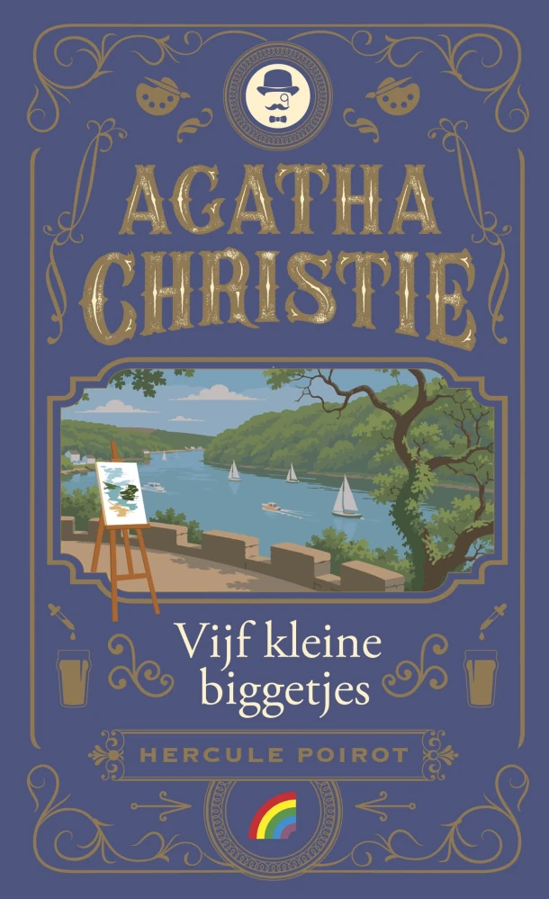 Vijf kleine biggetjes – Agatha Christie – boek cover