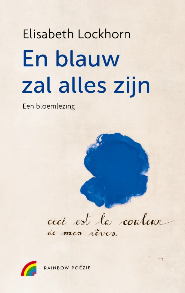 En blauw zal alles zijn – Elisabeth Lockhorn – boek cover
